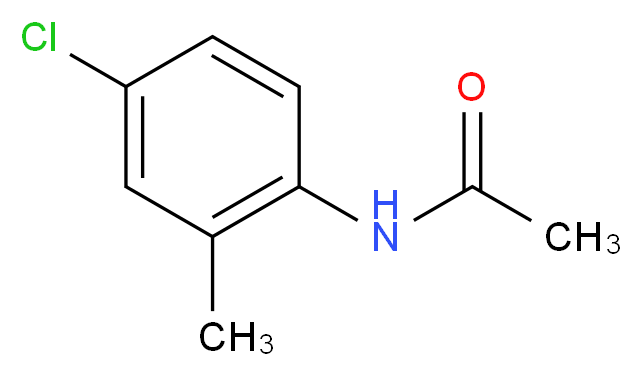 4-Chloro-2-methylacetanilide 95%_分子结构_CAS_5202-86-8)