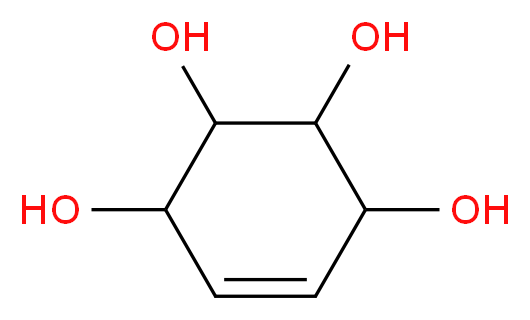 cyclohex-5-ene-1,2,3,4-tetrol_分子结构_CAS_526-87-4