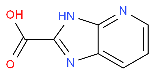 3H-Imidazo[4,5-b]pyridine-2-carboxylic acid_分子结构_CAS_)