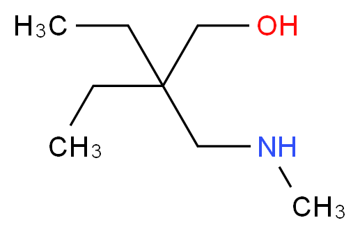 2-Ethyl-2-[(methylamino)methyl]butan-1-ol_分子结构_CAS_959238-57-4)