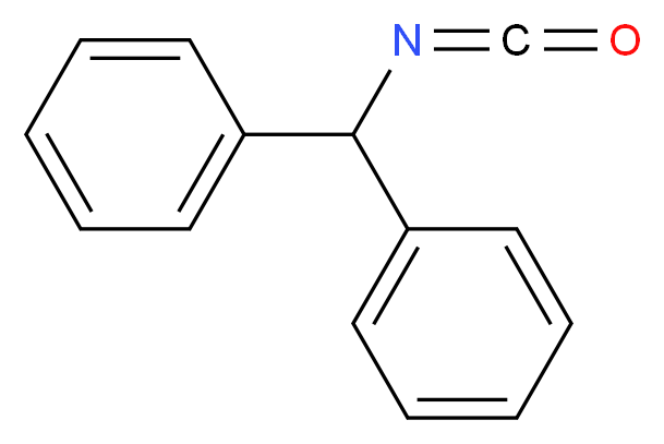 异氰酸二苯甲酯_分子结构_CAS_3066-44-2)