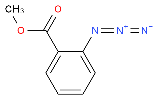 methyl 2-azidobenzoate_分子结构_CAS_16714-23-1