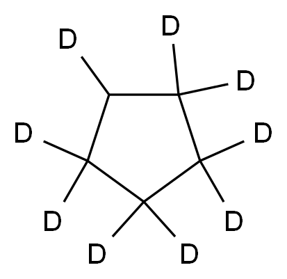 (<sup>2</sup>H<sub>9</sub>)cyclopentane_分子结构_CAS_80862-68-6