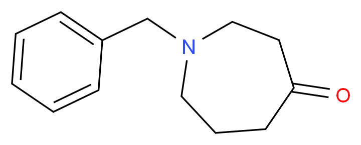 1-Benzylazepan-4-one_分子结构_CAS_1208-75-9)