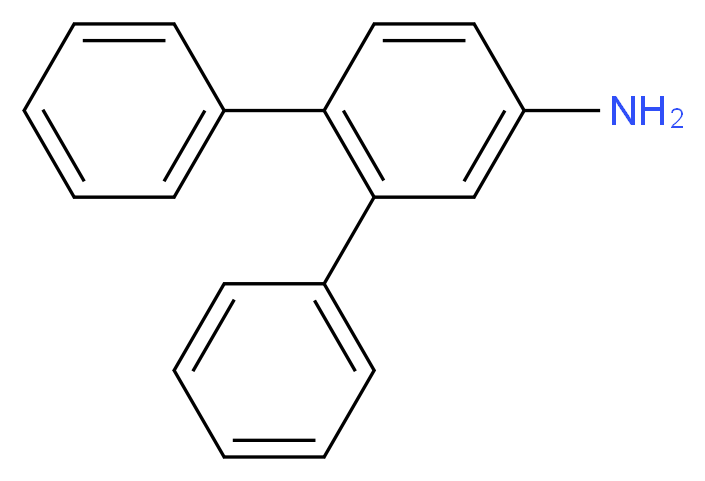 3,4-Diphenylaniline_分子结构_CAS_)