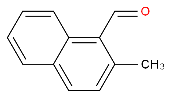 2-methylnaphthalene-1-carbaldehyde_分子结构_CAS_35699-44-6