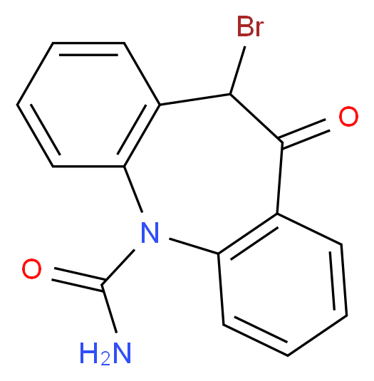 9-bromo-10-oxo-2-azatricyclo[9.4.0.0<sup>3</sup>,<sup>8</sup>]pentadeca-1(11),3(8),4,6,12,14-hexaene-2-carboxamide_分子结构_CAS_113952-20-8