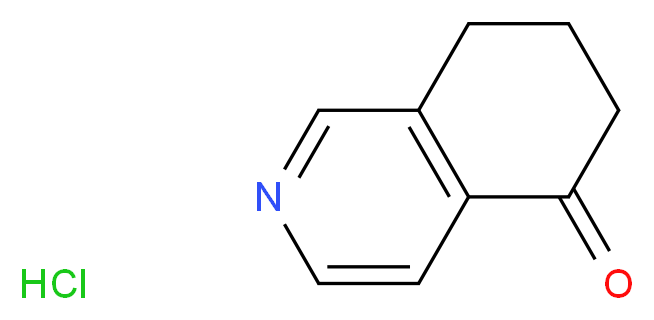 5,6,7,8-tetrahydroisoquinolin-5-one hydrochloride_分子结构_CAS_103441-65-2