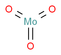 trioxomolybdenum_分子结构_CAS_1313-27-5