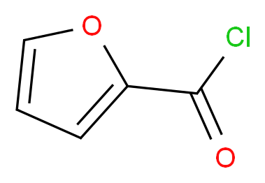 2-呋喃甲酰氯_分子结构_CAS_527-69-5)