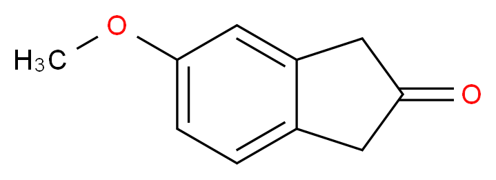 5-Methoxy-2-indanone_分子结构_CAS_76413-89-3)