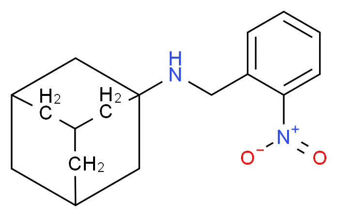 N-[(2-nitrophenyl)methyl]adamantan-1-amine_分子结构_CAS_332108-14-2