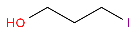 3-iodopropan-1-ol_分子结构_CAS_627-32-7