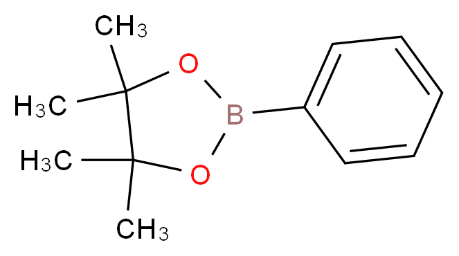 Benzeneboronic acid, pinacol ester_分子结构_CAS_24388-23-6)