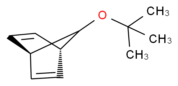 (1s,4s)-7-(tert-butoxy)bicyclo[2.2.1]hepta-2,5-diene_分子结构_CAS_877-06-5