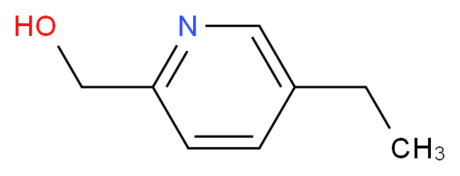 (5-ethylpyridin-2-yl)methanol_分子结构_CAS_768-61-6)