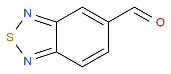 2,1,3-Benzothiadiazole-5-carbaldehyde_分子结构_CAS_71605-72-6)