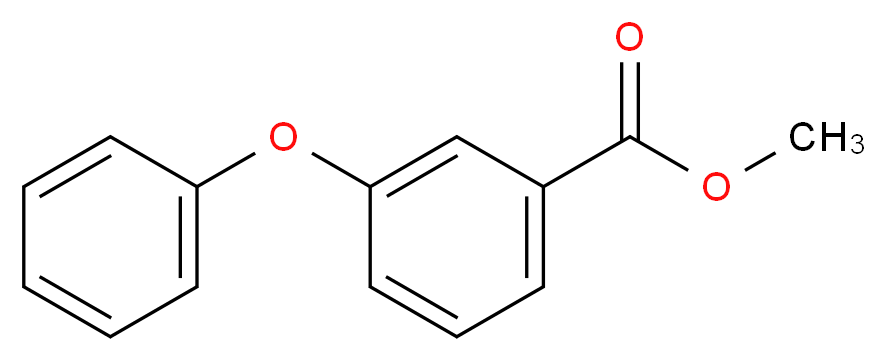 methyl 3-phenoxybenzoate_分子结构_CAS_50789-43-0