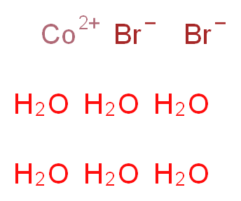 λ<sup>2</sup>-cobalt(2+) ion hexahydrate dibromide_分子结构_CAS_85017-77-2