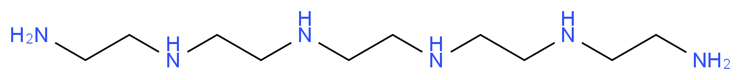 3,6,9,12-tetraazatetradecane-1,14-diamine_分子结构_CAS_4067-16-7