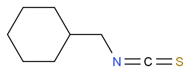 Cyclohexanemethyl isothiocyanate_分子结构_CAS_52395-66-1)