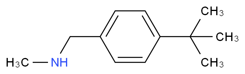 N-(4-tert-butylbenzyl)-N-methylamine_分子结构_CAS_65542-26-9)