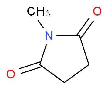 N-甲基琥珀酰亚胺_分子结构_CAS_1121-07-9)