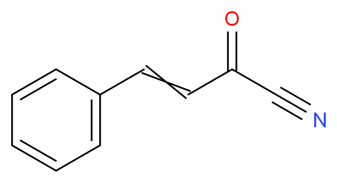 (3E)-2-Oxo-4-phenylbut-3-enenitrile_分子结构_CAS_60299-77-6)