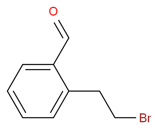 2-(2-Bromoethyl)benzaldehyde_分子结构_CAS_22901-09-3)