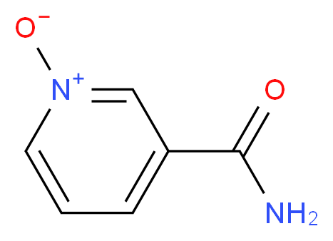 Nicotinamide N-oxide_分子结构_CAS_)