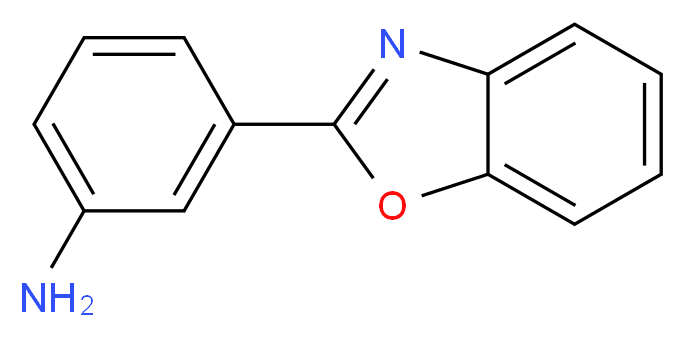 3-(benzooxazol-2-yl)phenylamine_分子结构_CAS_41373-36-8)