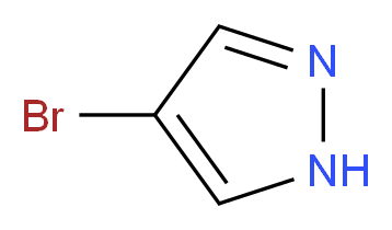 4-Bromo-1H-pyrazole_分子结构_CAS_)