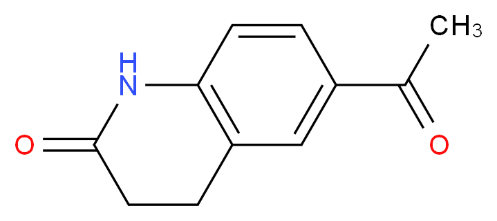 6-acetyl-1,2,3,4-tetrahydroquinolin-2-one_分子结构_CAS_62245-12-9)