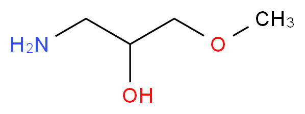 1-amino-3-methoxypropan-2-ol_分子结构_CAS_93372-65-7