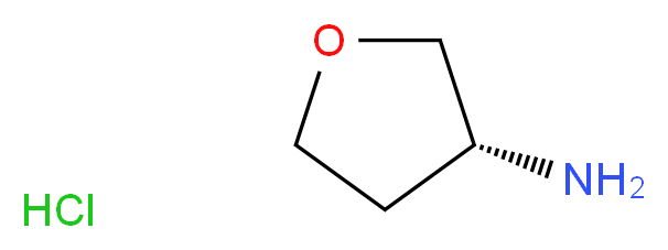 (3R)-oxolan-3-amine hydrochloride_分子结构_CAS_1072015-52-1