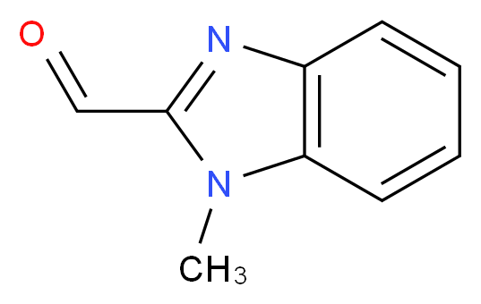 1-Methyl-1H-benzimidazole-2-carboxaldehyde_分子结构_CAS_3012-80-4)