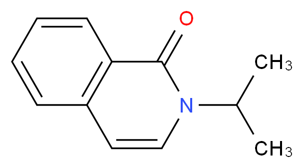 2-Isopropyl-1-isoquinolinone_分子结构_CAS_101712-97-4)