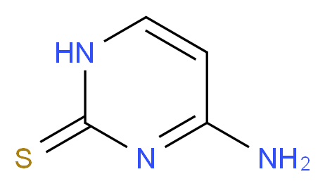 2-巯基胞嘧啶_分子结构_CAS_333-49-3)