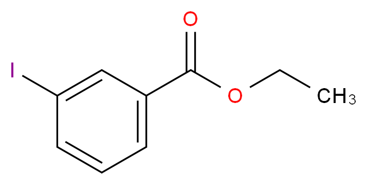 3-碘苯甲酸乙酯_分子结构_CAS_58313-23-8)