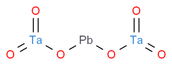 tetraoxo-2,4-dioxa-3-plumba-1,5-ditantalapentane_分子结构_CAS_12065-68-8