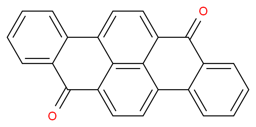 hexacyclo[10.10.2.0^{2,7}.0^{9,23}.0^{13,18}.0^{20,24}]tetracosa-1(22),2,4,6,9,11,13,15,17,20,23-undecaene-8,19-dione_分子结构_CAS_128-66-5