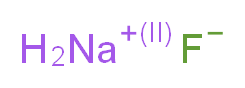 氟化钠 溶液_分子结构_CAS_7681-49-4)