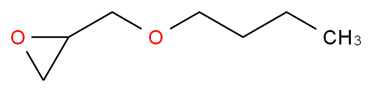 n-BUTYL GLYCIDYL ETHER_分子结构_CAS_2426-08-6)