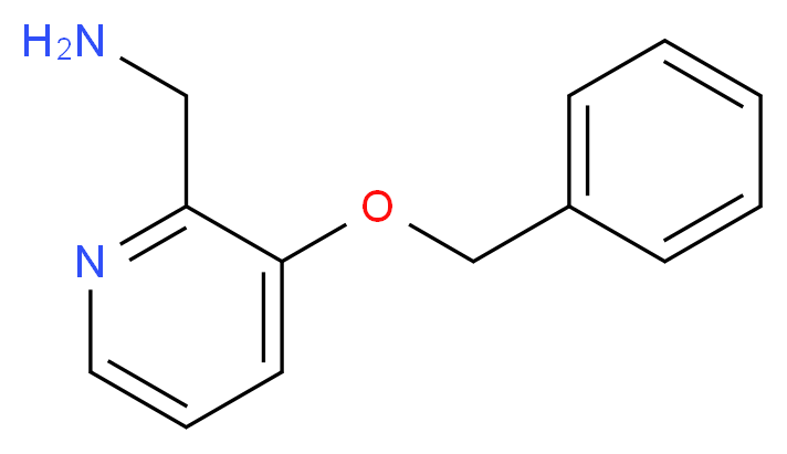 [3-(benzyloxy)pyridin-2-yl]methanamine_分子结构_CAS_88423-14-7