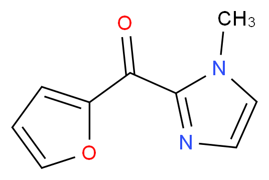 2-furyl(1-methyl-1H-imidazol-2-yl)methanone_分子结构_CAS_30148-29-9)