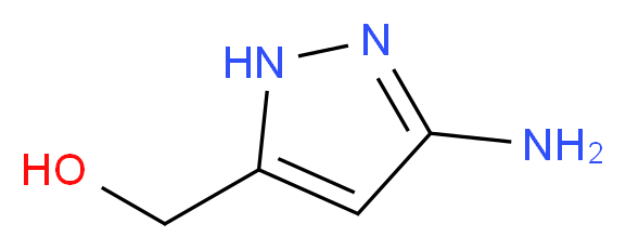 (3-Amino-1H-pyrazol-5-yl)methanol_分子结构_CAS_948571-48-0)