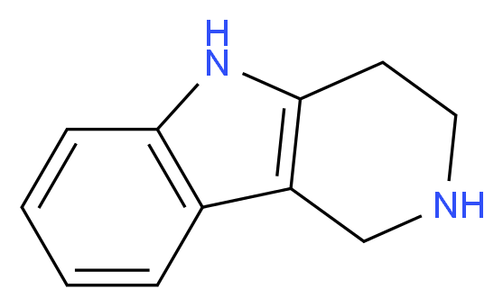 1H,2H,3H,4H,5H-pyrido[4,3-b]indole_分子结构_CAS_6208-60-2