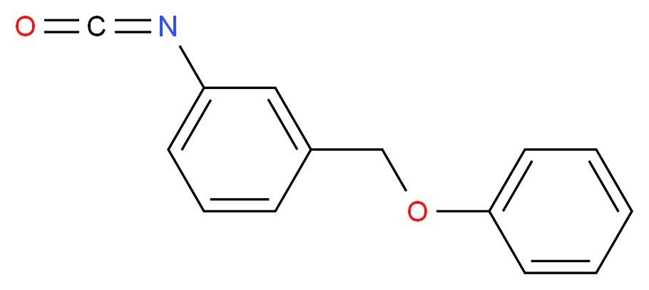 1-isocyanato-3-(phenoxymethyl)benzene_分子结构_CAS_71219-80-2)