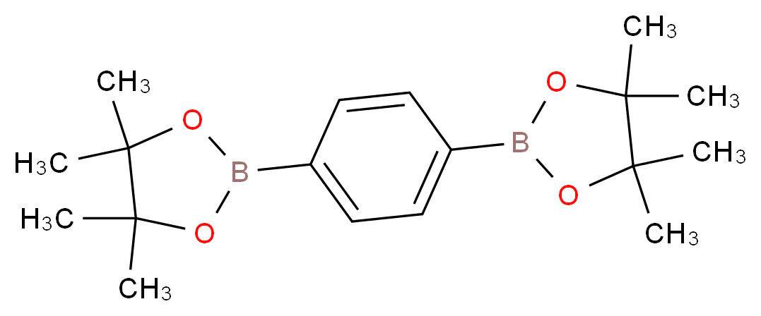 1,4-phenyldiboronic acid, bis(pinacol) ester_分子结构_CAS_99770-93-1)
