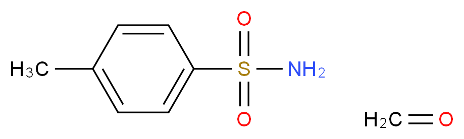 聚(对甲苯磺酰胺-co-甲醛)_分子结构_CAS_25035-71-6)